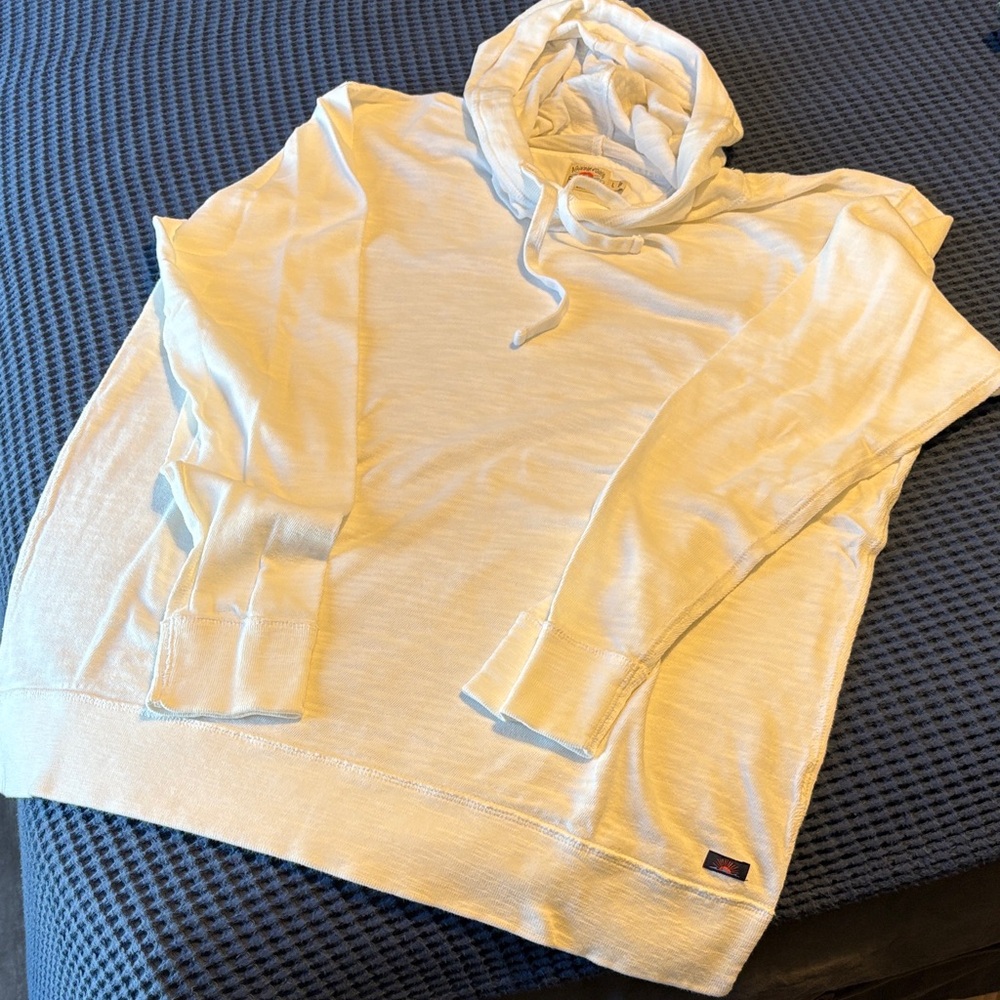 Faherty Lightweight Organic Cotton Hoodie